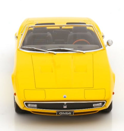 [ Pre-order ] KKDC181303 KK scale 1:18 Maserati Ghibli Spyder 1970 yellow
