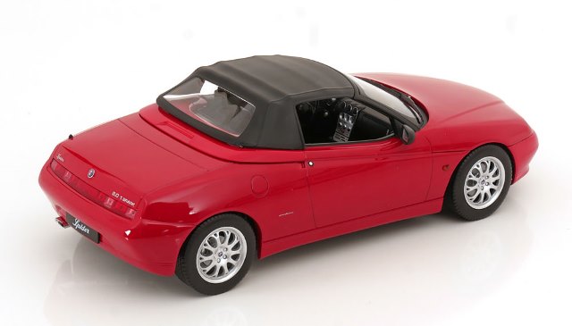 [ Pre-order ] 187852 NOREV 1:18 Alfa Romeo Spider 1999 Red MODELISSIMO