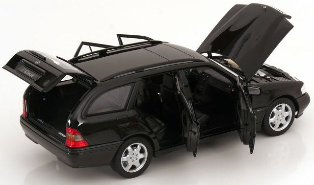[ Pre-order ] 183387 NOREV 1:18 Mercedes C-Klasse W202 Estate 1997 Black Metallic (Modellissimo Custom Order)