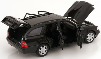 [ Pre-order ] 183387 NOREV 1:18 Mercedes C-Klasse W202 Estate 1997 Black Metallic (Modellissimo Custom Order)