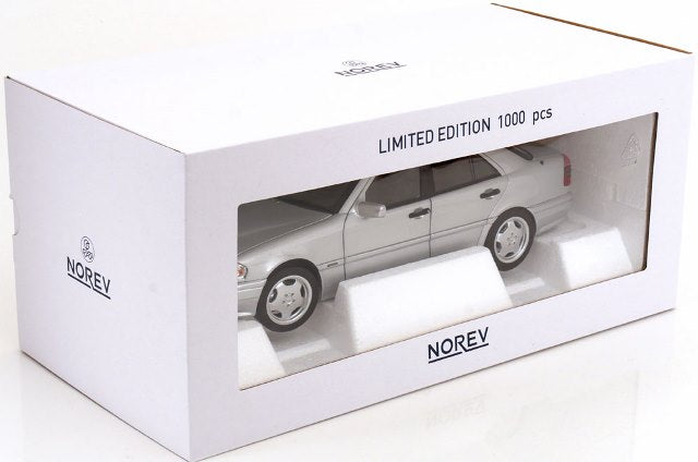 [ Pre-order ] 183380 NOREV 1:18 Mercedes C36 AMG W202 1993 Silver MODELISSIMO Custom Order