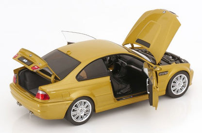 [ Pre-order ] 183000 NOREV 1:18 scale BMW M3 CSL E46 2000 Yellow Metallic MODELISSIMO custom order