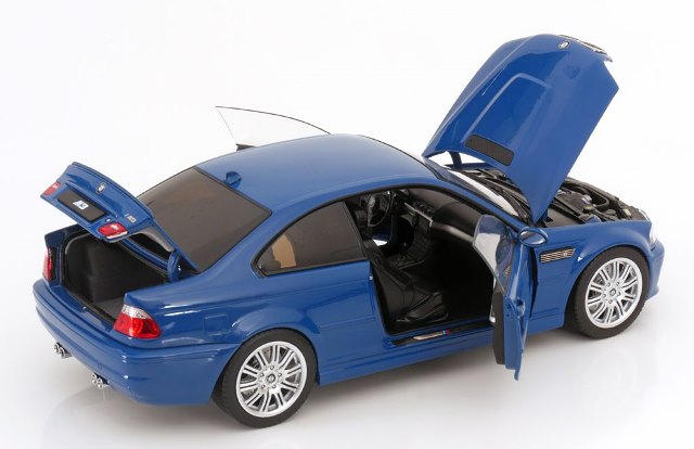 [ Pre-order ] 183001 NOREV 1:18 BMW M3 CSL E46 2000 Blue Metallic MODELISSIMO custom order