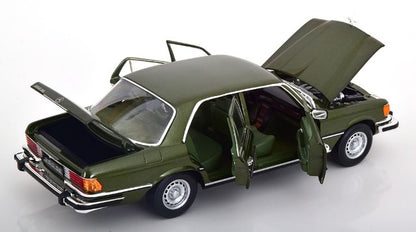 [ Pre-order ] 183972 NOREV 1:18 Mercedes 350 SE W116 US Version 1973 Dark Green Metallic (Modellissimo Custom Order)