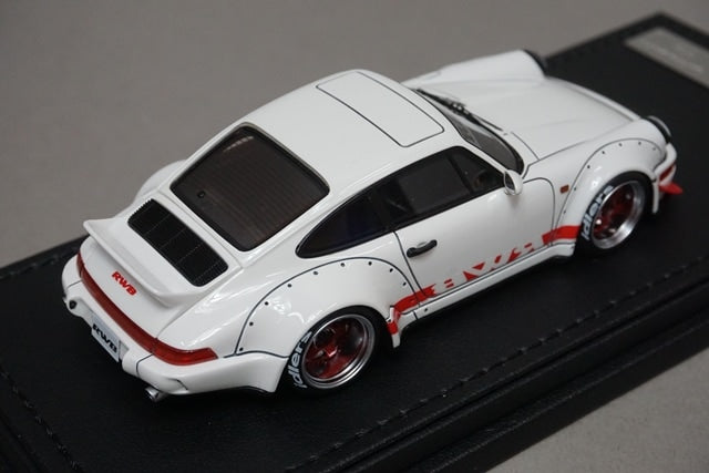 1:43 Ignition model IG2520 Porsche RWB 964 White model car