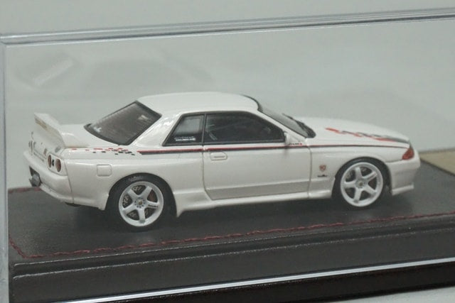 1:64 ignition ｍodel IG2688 Nissan Skyline GT-R Nismo (R32) White model car