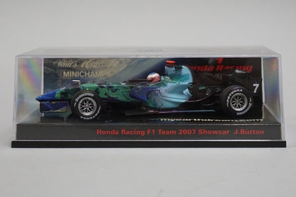 1:43 MINICHAMPS 403070177 Kyosho Honda Racing F1 Team Show Car 2007 #7 J. Button model car