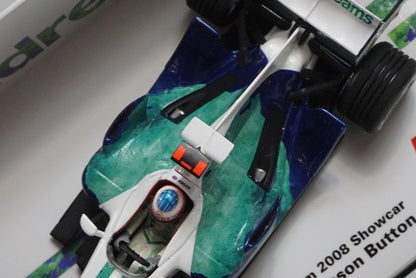 1:43 MINICHAMPS Kyosho Honda Racing F1 Team Show Car 2008 #16 J. Button model car