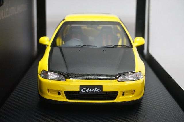 1:18 ignition model IG3044 Honda Civic (EG6) Yellow