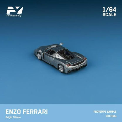 [ Pre-order ] FY64084 Finclassically 1:64 Enzo Grigio Titanio