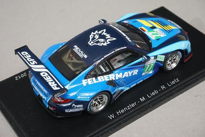 1:43 SPARK S3730 Porsche 997 RSR '2012' Team Felbermayr Proton Le Mans 2012 #77 model car
