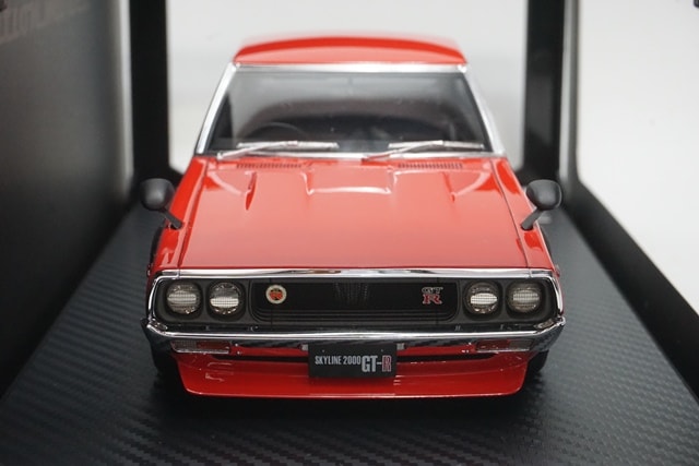 1:18 Ignition model IG3455 Nissan Skyline 2000 GT-R (KPGC) Red model car