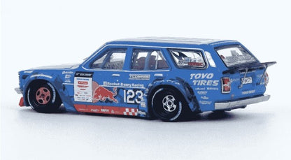 IN64-RX3P-D1GP24 INNO Model 1:64 Mazda RX3 Station Wagon 1976 D1GP Series 2024 MAD MIKE