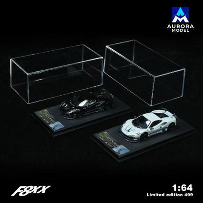 [ Pre-order ] AURORA MODEL AM 1:64 Mansory F8 Tributo Mansory F8XX Cement Grey