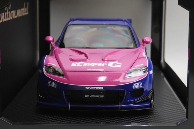 1:18 ignition model IG3181 Mazda RX-8 SE3P RE Amemiya Blue Pink