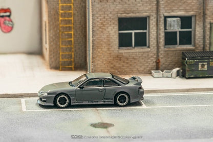 T64G-018-GY Tarmac Works 1:64 VERTEX Silvia S14 Gray model car