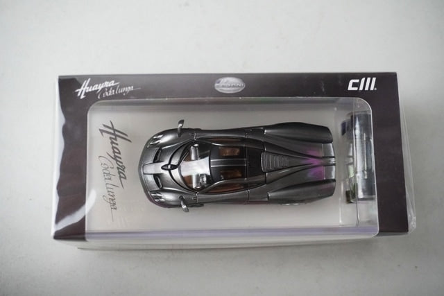 CM64-Codalunga-05 CM-Model 1:64 Pagani Huayra Codalunga Silver HEC 2025 Limited model car