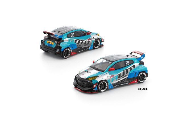 [ Pre-order ] PRE012 POP RACE x Enigma 1:64 Toyota Pandem Rocket Bunny GR Yaris (Auto Finesse)