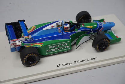 1:43 Spark S4481 Benetton B194 Monaco GP 1994 #5 M. Schumacher model car