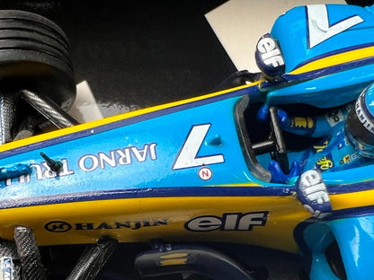 1:43 MINICHAMPS 400040007 Renault F1 Team R24 #7 J. Trulli model car