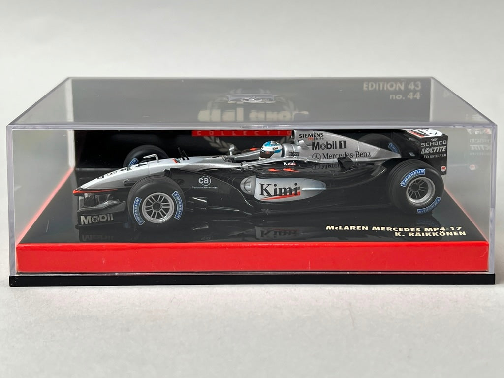 1:43 MINICHAMPS 530034316 McLaren Mercedes MP4-18 Test Car 2003 #6 K. Raikkonen model car