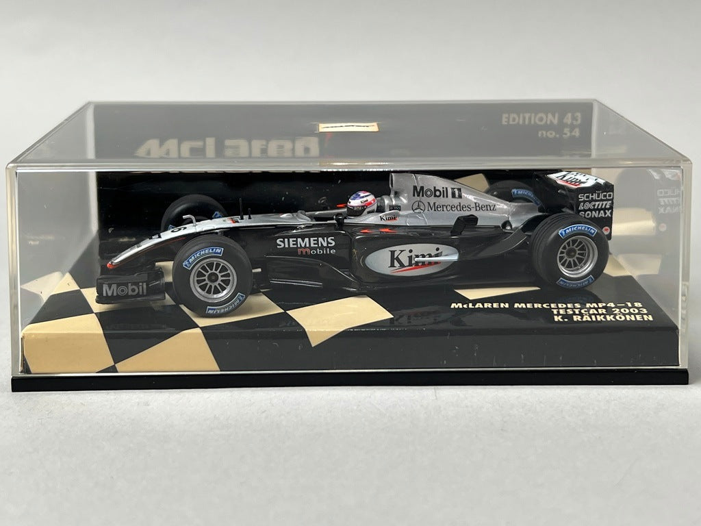 1:43 MINICHAMPS 530044306 McLaren Mercedes MP4-19 #6 K. Raikkonen model car