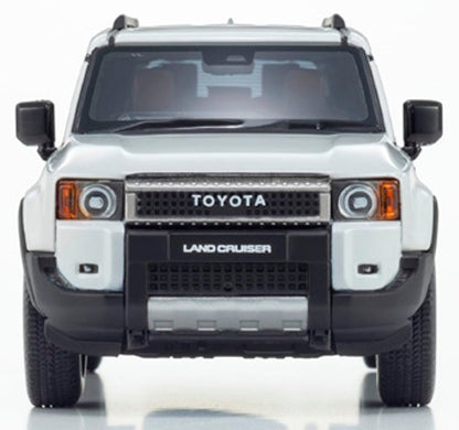 KS03927PW1 KYOSHO 1:43 Toyota Land Cruiser 250 ZX First Edition (Platinum White Pearl Mica)