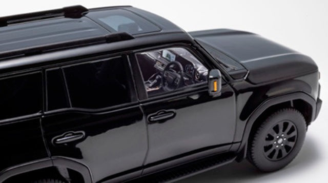 KS03927BK KYOSHO 1:43 Toyota Land Cruiser 250 ZX Optional Wheel Ver. (Black)