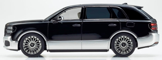 KS03926BS KYOSHO 1:43 Toyota Century (Rinpo) (Black/Silver) Interior: Fromage