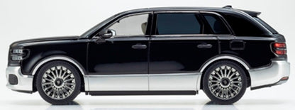 KS03926BS KYOSHO 1:43 Toyota Century (Rinpo) (Black/Silver) Interior: Fromage