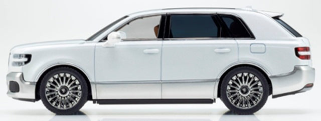 KS03926WS KYOSHO 1:43 Toyota Century (Hakaku: White Crane) (White/Silver) Interior: Mid Brown