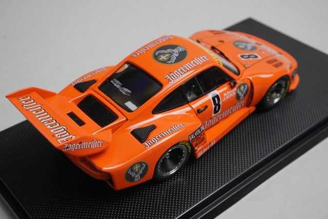 1:43 EBBRO 44132 Max Moritz Porsche 935 #8 Orange Jagermeister model car