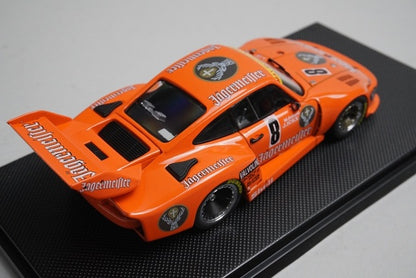 1:43 EBBRO 44132 Max Moritz Porsche 935 #8 Orange Jagermeister model car