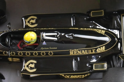 1:43 MINICHAMPS 540431501 Lotus Renault 97T 1985 #12 ASC No.30 A.senna model car