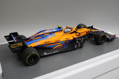 1:18 Spark 18S608 McLaren MCL35M Abu Dhabi GP 2021 #4 L.Norris model car