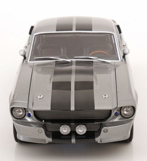 [ Pre-order ] KKDC120171 KK scale 1:12 Ford Mustang Shelby GT500 Eleanor 1967 Gray Metallic/Black