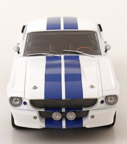 [ Pre-order ] KKDC120172 KK scale 1:12 Ford Mustang Shelby GT500 1967 White/Blue