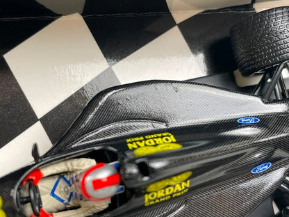 1:43 MINICHAMPS 410910099 Jordan Ford 911 F1 Test 28 Hours NOV.1990 Silverstone model car