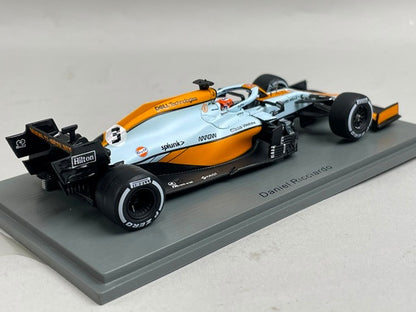 1:43 Spark S7678 McLaren MCL35M MonacoGP 2021 #3 D. Ricciardo model car