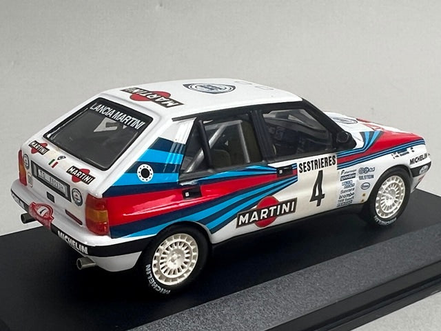 1:43 ixo SCR002 LANCIA DELTA INTEGRALE MONTE CARLO RALLY 1989 #4 M. Biasion T. Siviero model car