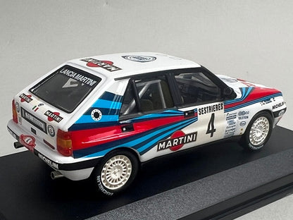 1:43 ixo SCR002 LANCIA DELTA INTEGRALE MONTE CARLO RALLY 1989 #4 M. Biasion T. Siviero model car