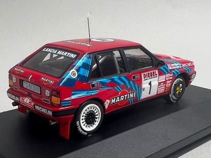 1:43 ixo LCJ010 Lancia Delta HF Integrale 16V Sanremo Rally 1989 #1 M. Biasion model car