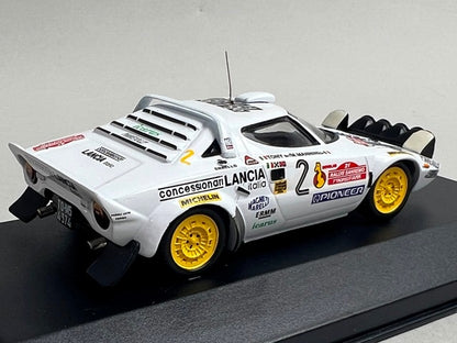1:43 ixo LCJ011 Lancia Stratos Sanremo Rally 1979 #2 T. Fassina model car