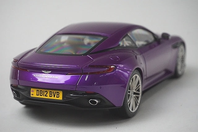 8241221P Xiao Guang MODEL 1:18 Aston Martin DB12 2024 Purple *Interchangeable wheels included