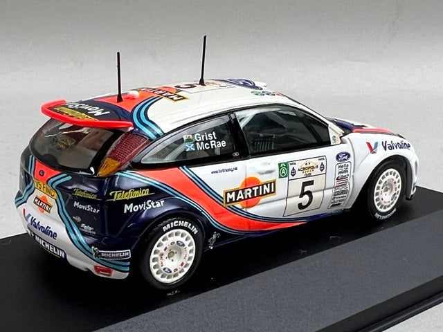 1:43 VITESSE SKW019 Ford Focus WRC ACROPOLIS Rally 2000 #5 C. McRae N. Grist model car