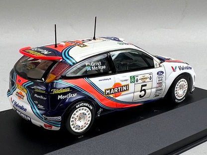 1:43 VITESSE SKW019 Ford Focus WRC ACROPOLIS Rally 2000 #5 C. McRae N. Grist model car