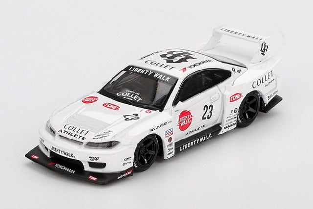 MGT01054-BL TSM MINI-GT 1:64 Nissan LB-Super Silhouette Silvia S15 ATHLETE RHD Blister version