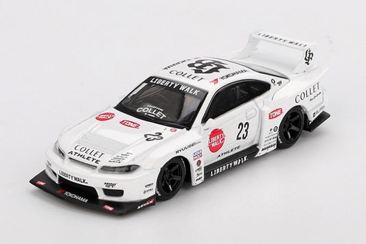 MGT01054-BL TSM MINI-GT 1:64 Nissan LB-Super Silhouette Silvia S15 ATHLETE RHD Blister version