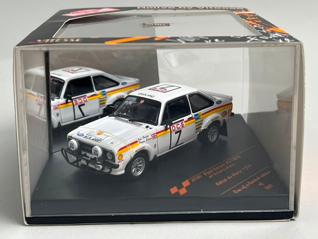 1:43 VITESSE 42380 Ford Escort RS1800 Maroc Rally 1976 #7 R. Clark J. Porter model car