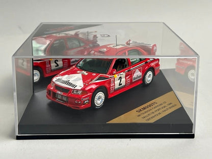 1:43 VITESSE SKM99070 Mitsubishi Carisma GT PORTUGAL Rally 1999 #2 M. Gronholm T. Rautiainen model car